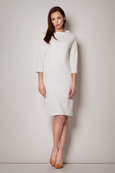 Day Dress 181 – Figl, Ecru – Day Dress – image 2