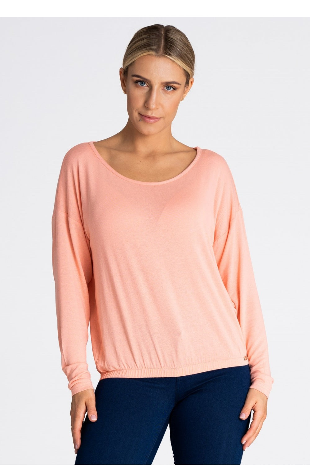 Blouse M981 – Figl, Pink – Blouse – image 3