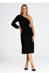 Cocktail dress M962 – Figl, Black – Cocktail Dress