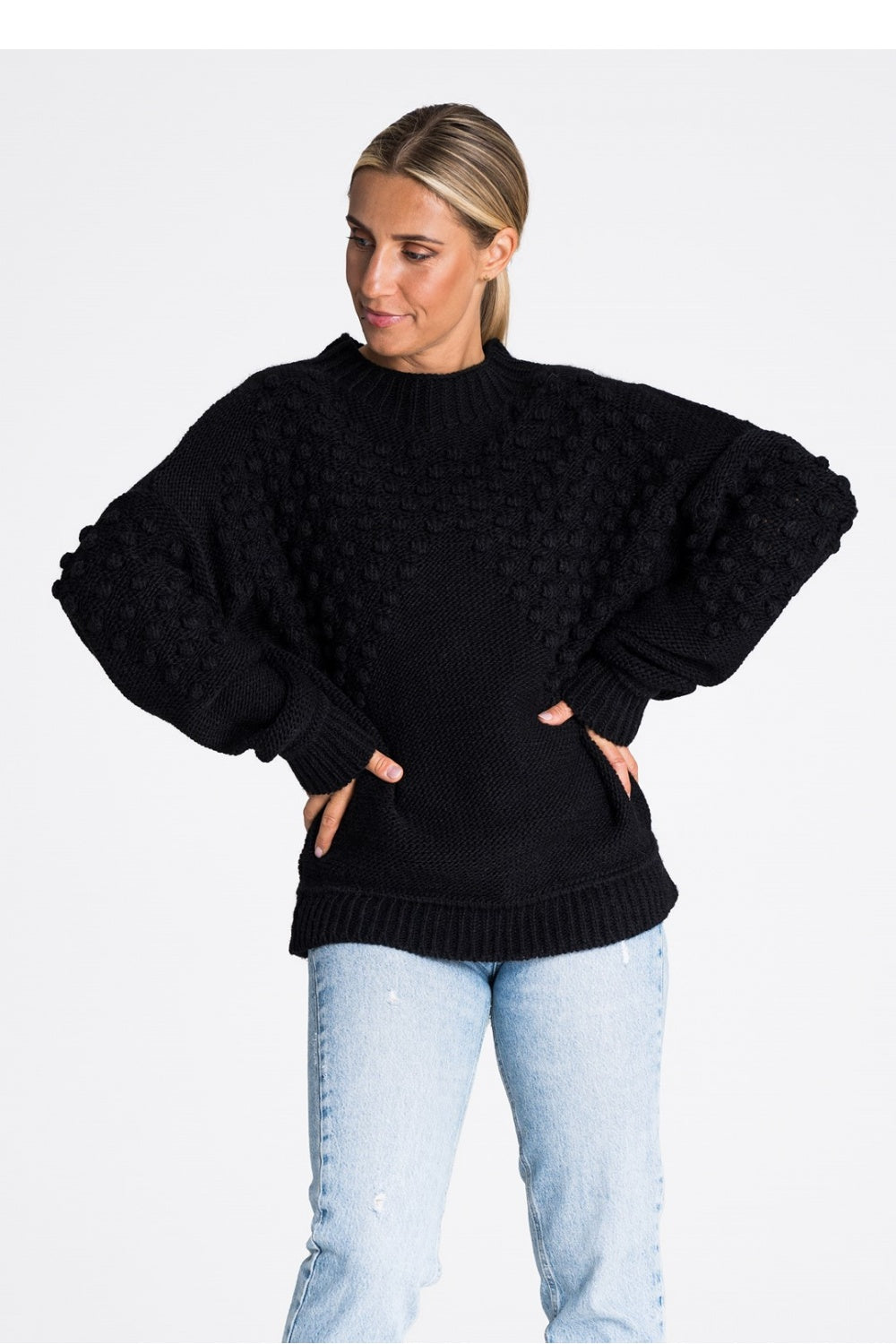 Jumper M982 – Figl, Black – Jumper