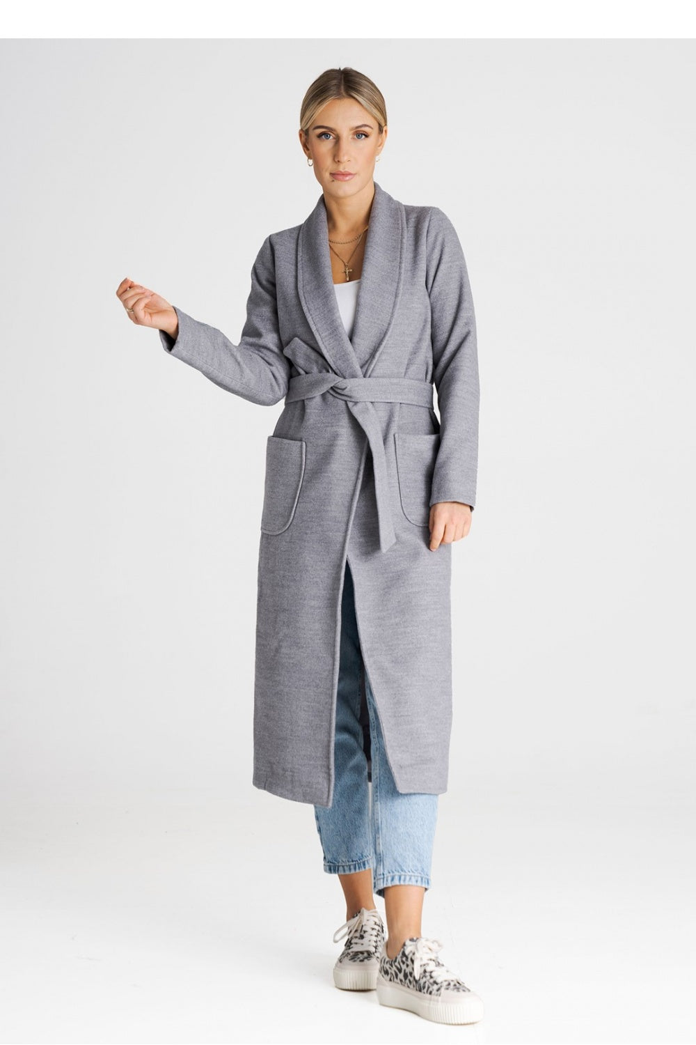 Coat M991 – Figl, Grey – Coat