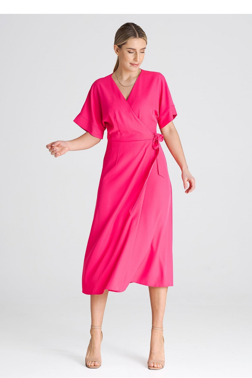 Day Dress M959 – Figl, Pink – Day Dress