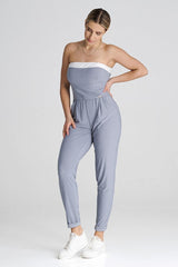 Suit M1025 – Figl, Grey – Jumpsuit – image 2