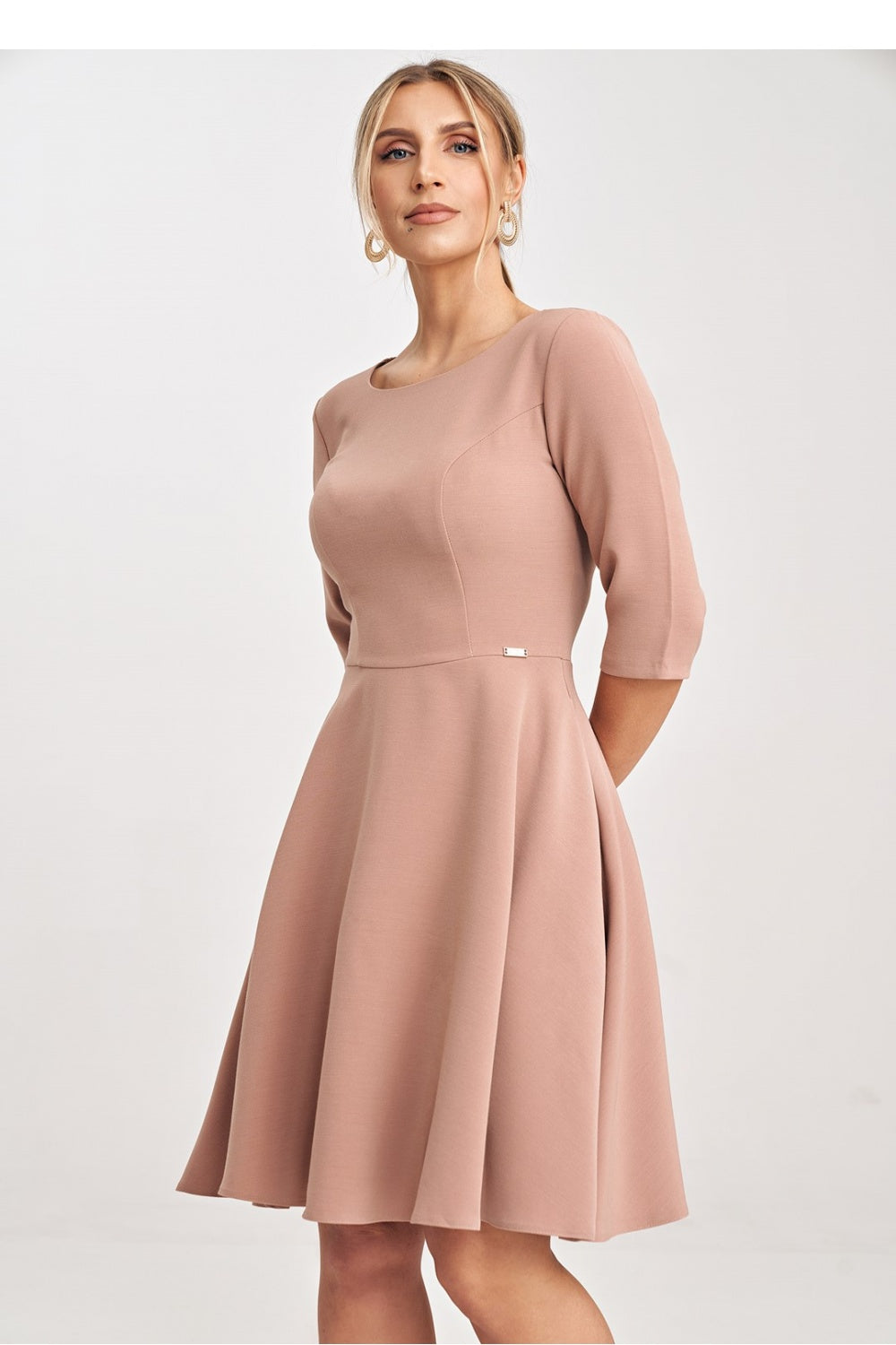 Day Dress M1029 – Figl, Pink – Day Dress