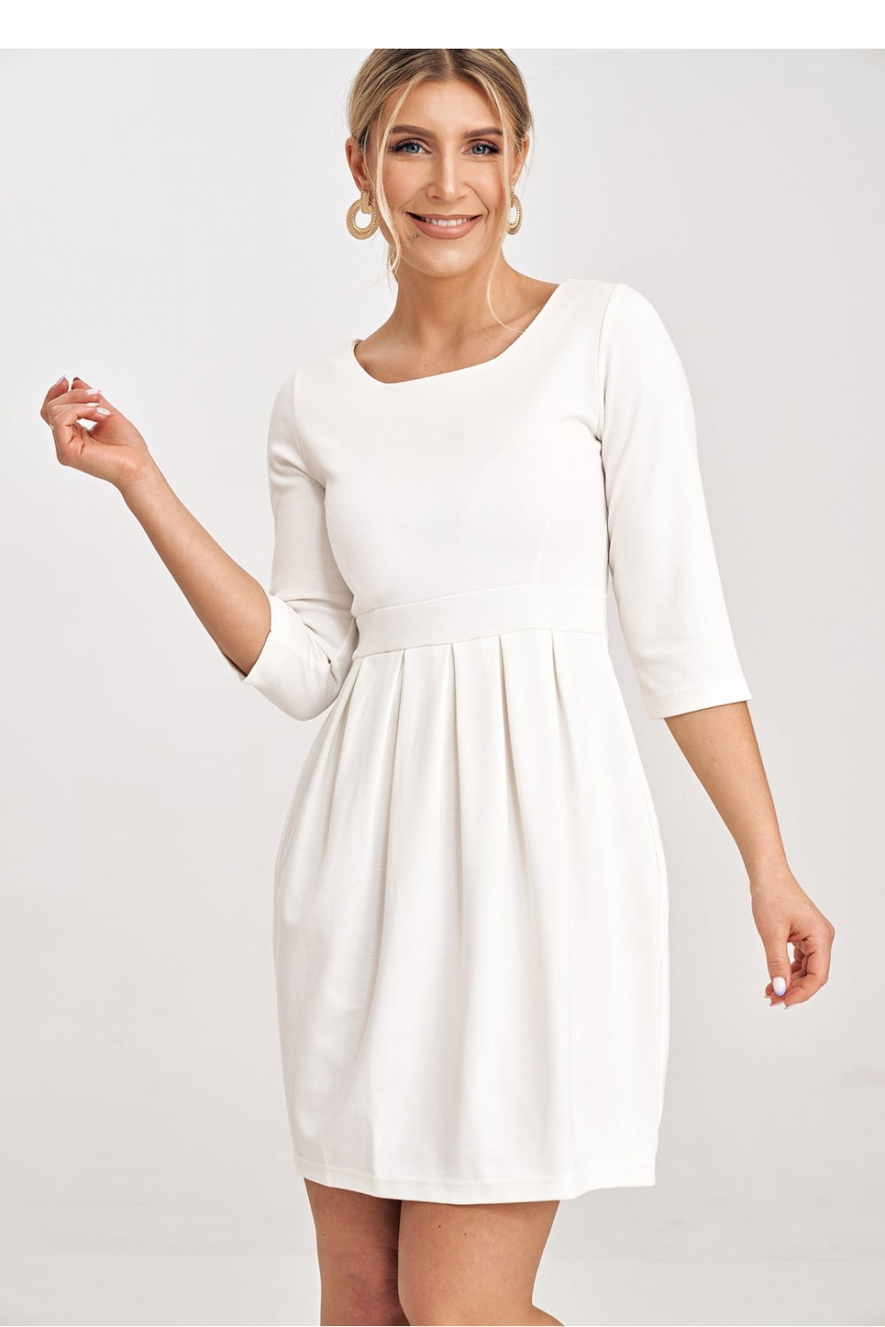 Day Dress M1027 – Figl, Ecru – Day Dress