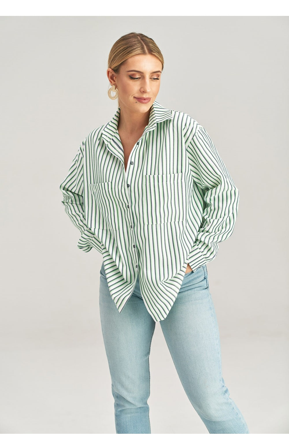 Long sleeve shirt M1024 – Figl – Shirt – image 2