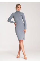 Day Dress M1042 – Figl, Grey – Day Dress