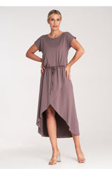 Day Dress M1041 – Figl, Brown – Day Dress