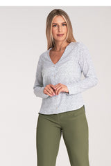 Long sleeve shirt M1047 – Figl, Pattern 28 – Shirt – image 3