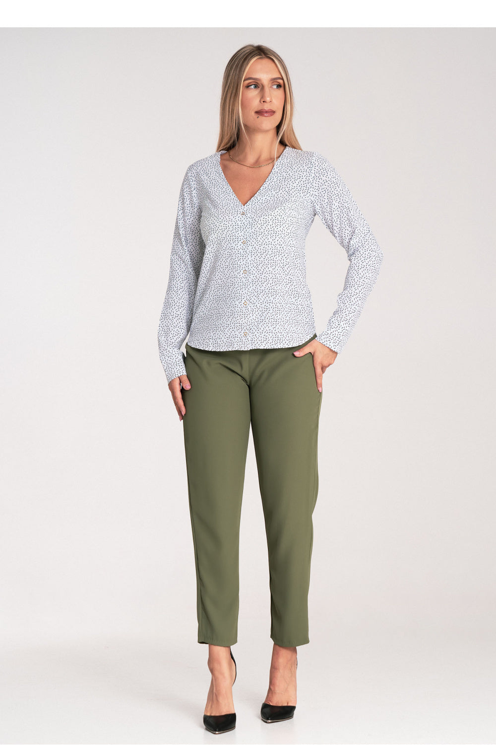 Long sleeve shirt M1047 – Figl – Shirt – image 8