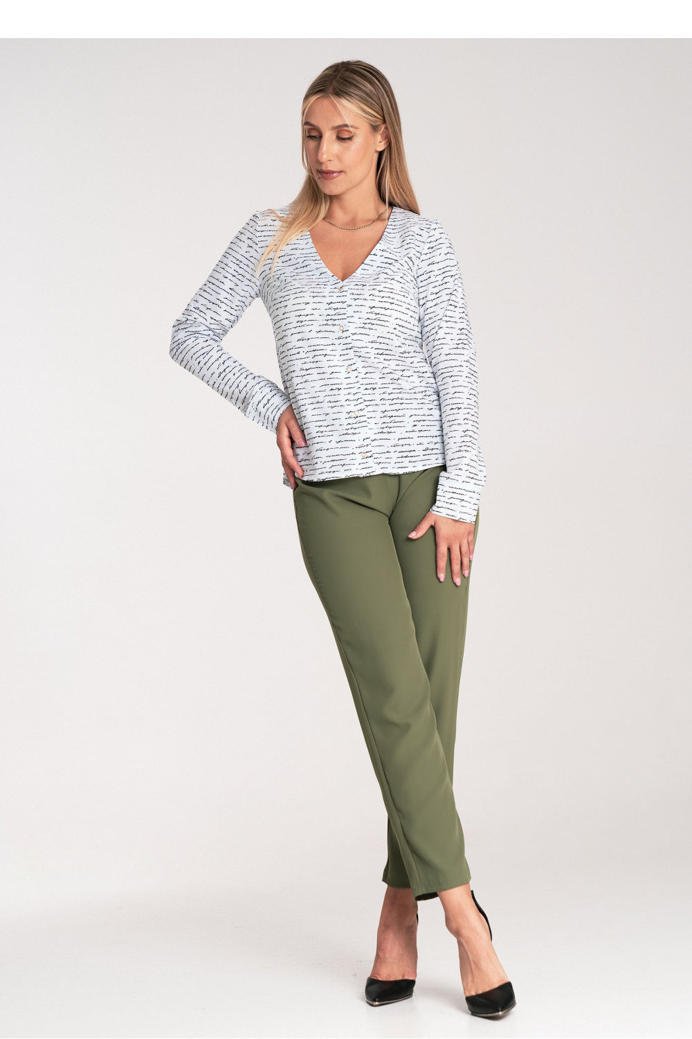 Long sleeve shirt M1047 – Figl – Shirt – image 6
