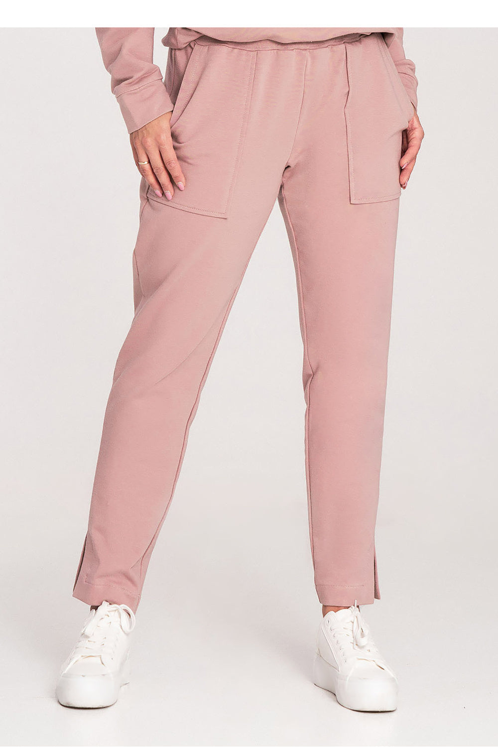 Tracksuit trousers M1035 – Figl, Dark Pink – Track Pants – image 2