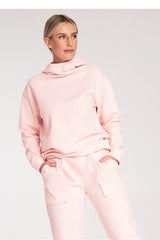 Sweatshirt M1034 – Figl, Light Pink – Sweatshirt – image 2