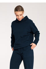 Sweatshirt M1034 – Figl, Navy – Sweatshirt – image 3