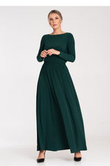 Day Dress M1052 – Figl, Green – Day Dress – image 2