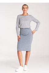 Day Dress M1057 – Figl, Grey – Day Dress – image 2