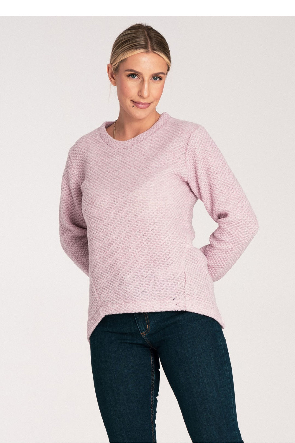 Jumper M1044 – Figl, Pink – Jumper