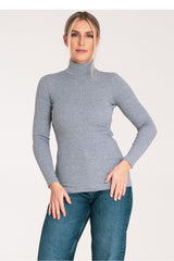 Turtleneck M1058 – Figl, Grey – Turtleneck