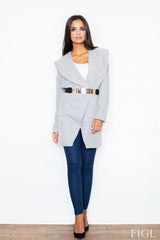 Coat M407 – Figl, Grey – Coat