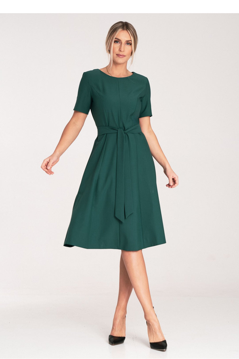 Day Dress M1069 – Figl, Green – Day Dress