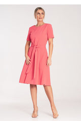 Day Dress M1069 – Figl, Coral – Day Dress – image 2