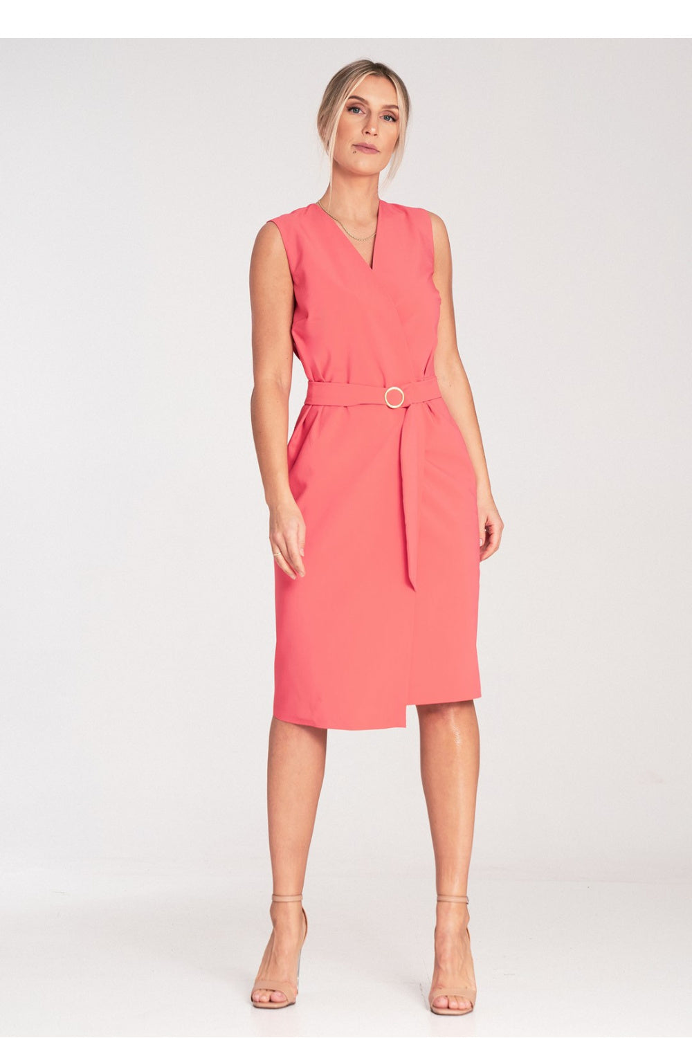 Day Dress M1066 – Figl, Coral – Day Dress