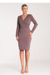 Day Dress M1078 – Figl, Brown – Day Dress