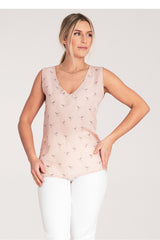 Blouse M1076 – Figl, Pink – Blouse – image 2