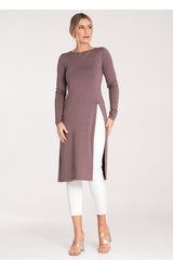 Tunic M1075 – Figl, Brown – Tunic – image 2