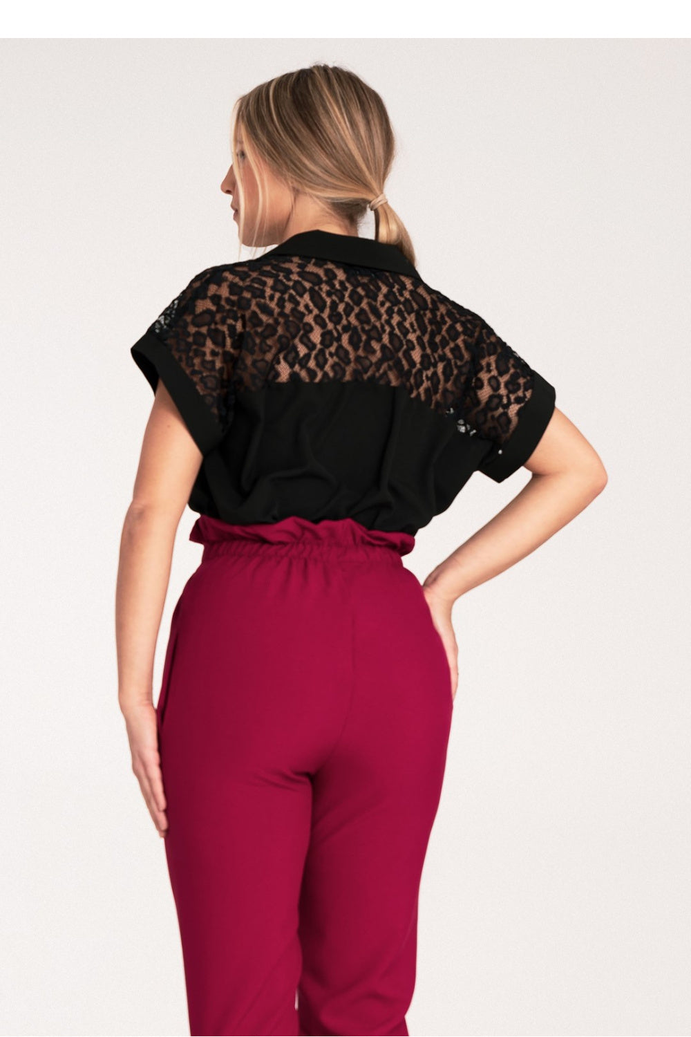 Short sleeve shirt M1073 – Figl – Shirt – image 4
