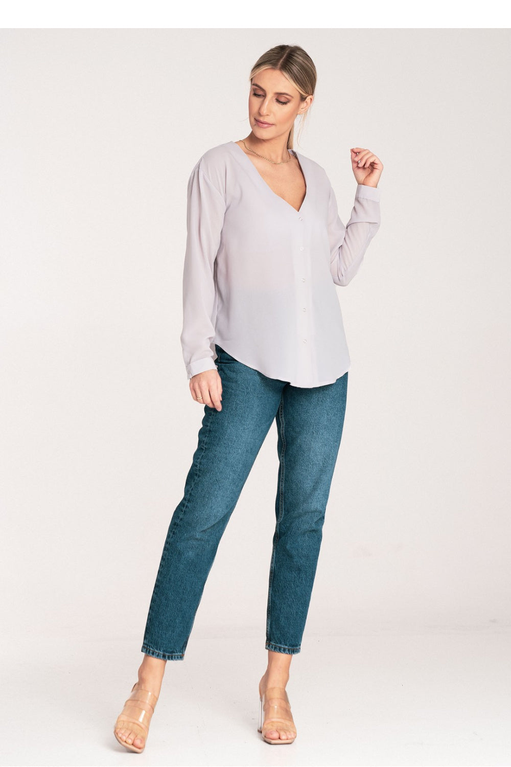 Long sleeve shirt M1070 – Figl – Shirt – image 7