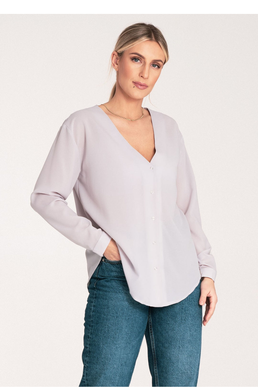 Long sleeve shirt M1070 – Figl – Shirt – image 9