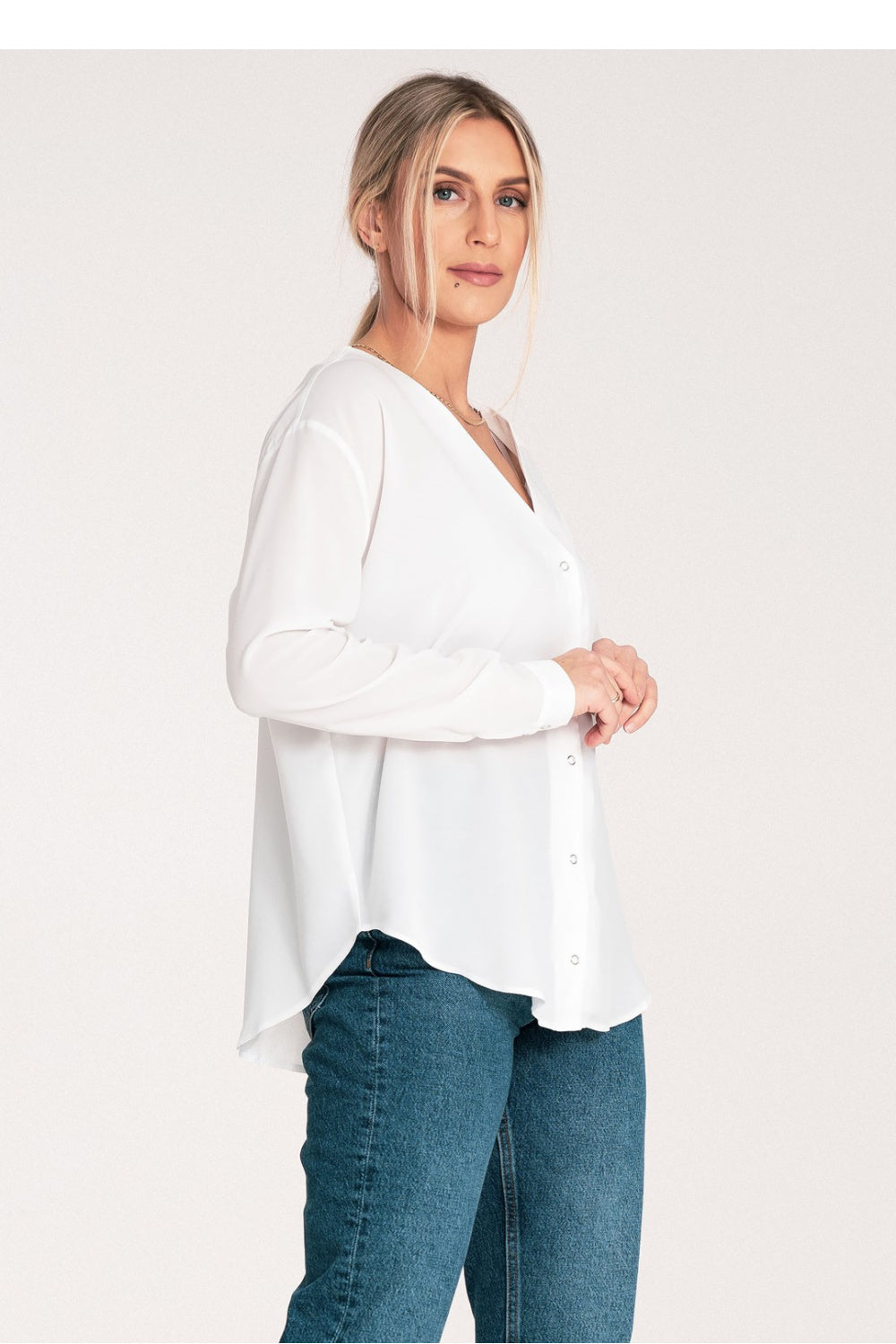 Long sleeve shirt M1070 – Figl – Shirt – image 10