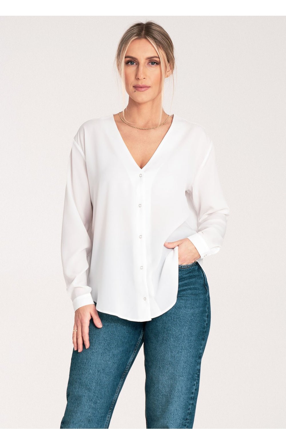 Long sleeve shirt M1070 – Figl – Shirt – image 12