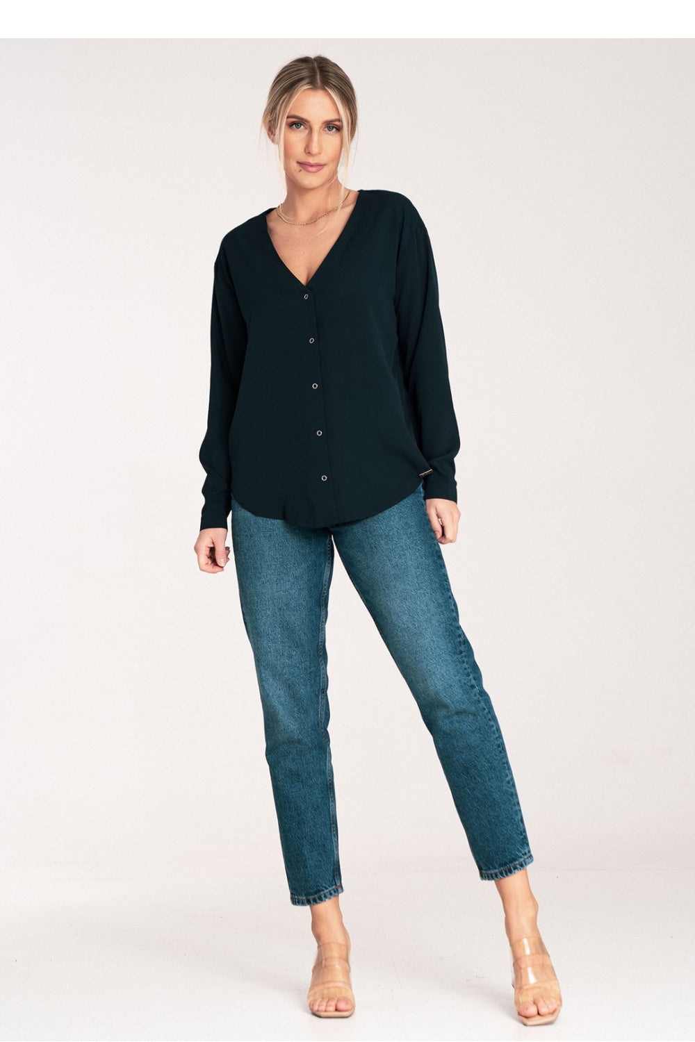 Long sleeve shirt M1070 – Figl – Shirt – image 13