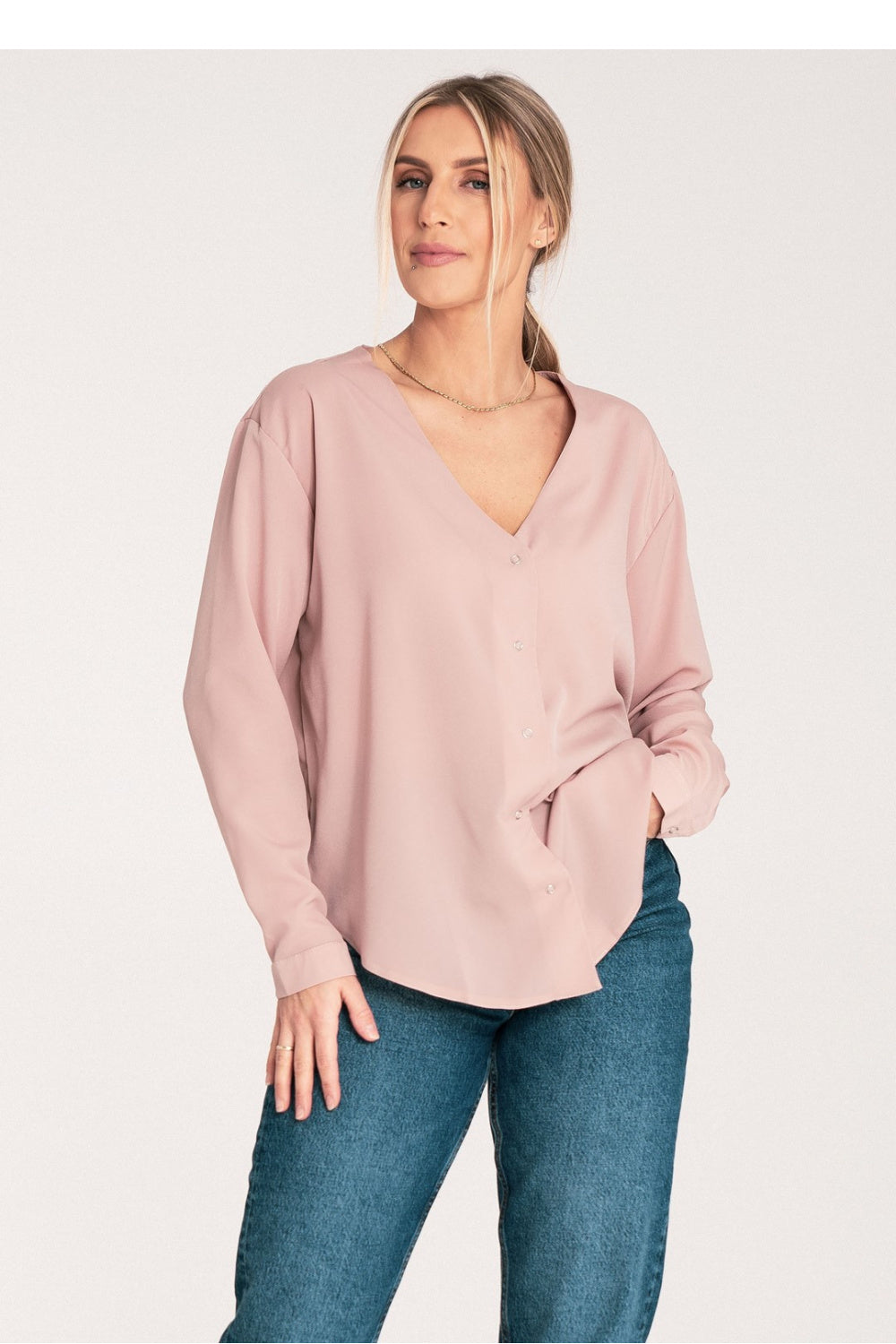 Long sleeve shirt M1070 – Figl – Shirt – image 16