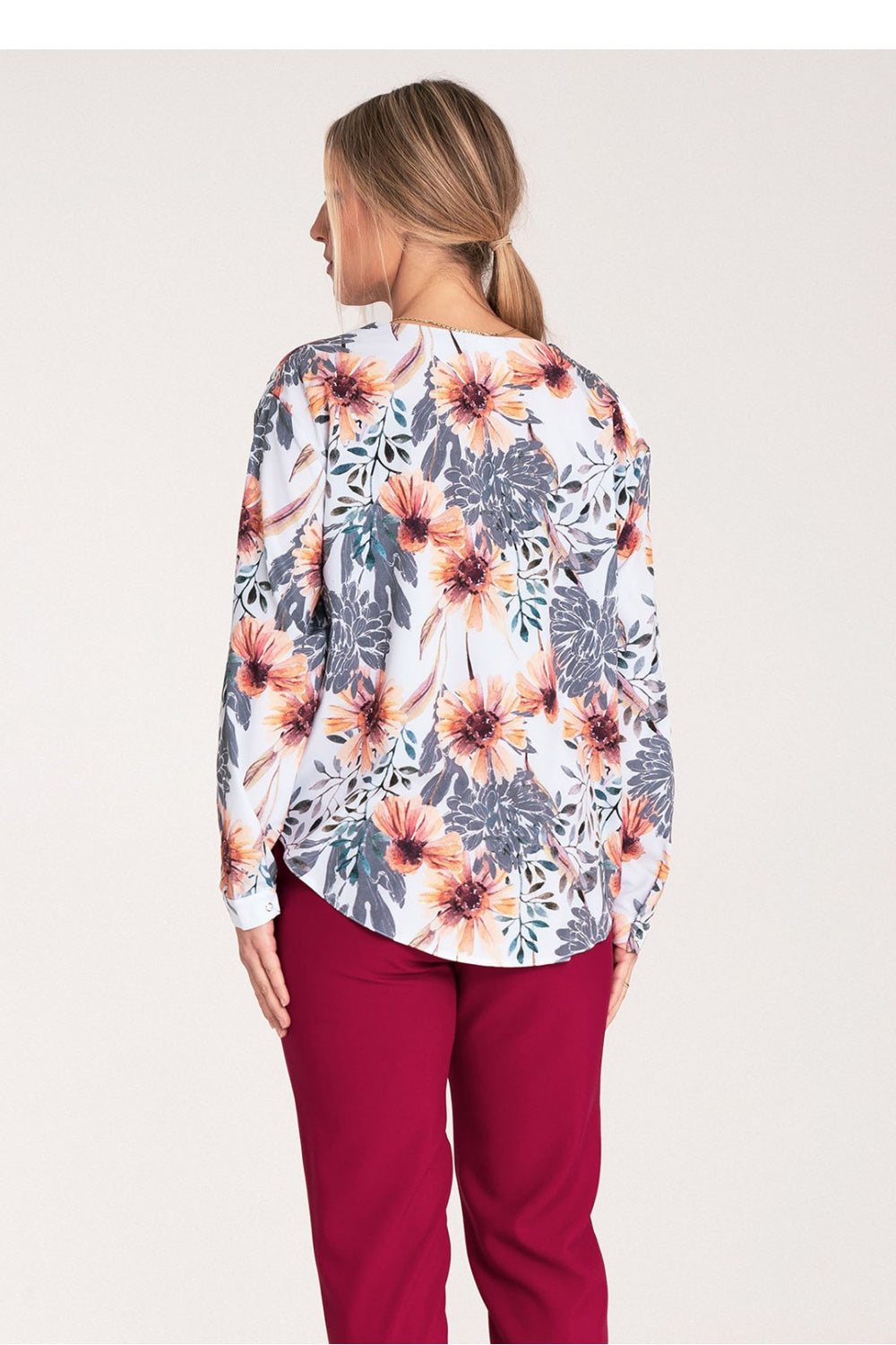 Long sleeve shirt M1070 – Figl – Shirt – image 23