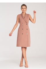 Day Dress M1067 – Figl, Beige – Day Dress