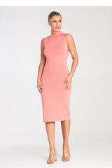 Day Dress M1031 – Figl, Coral – Day Dress – image 3