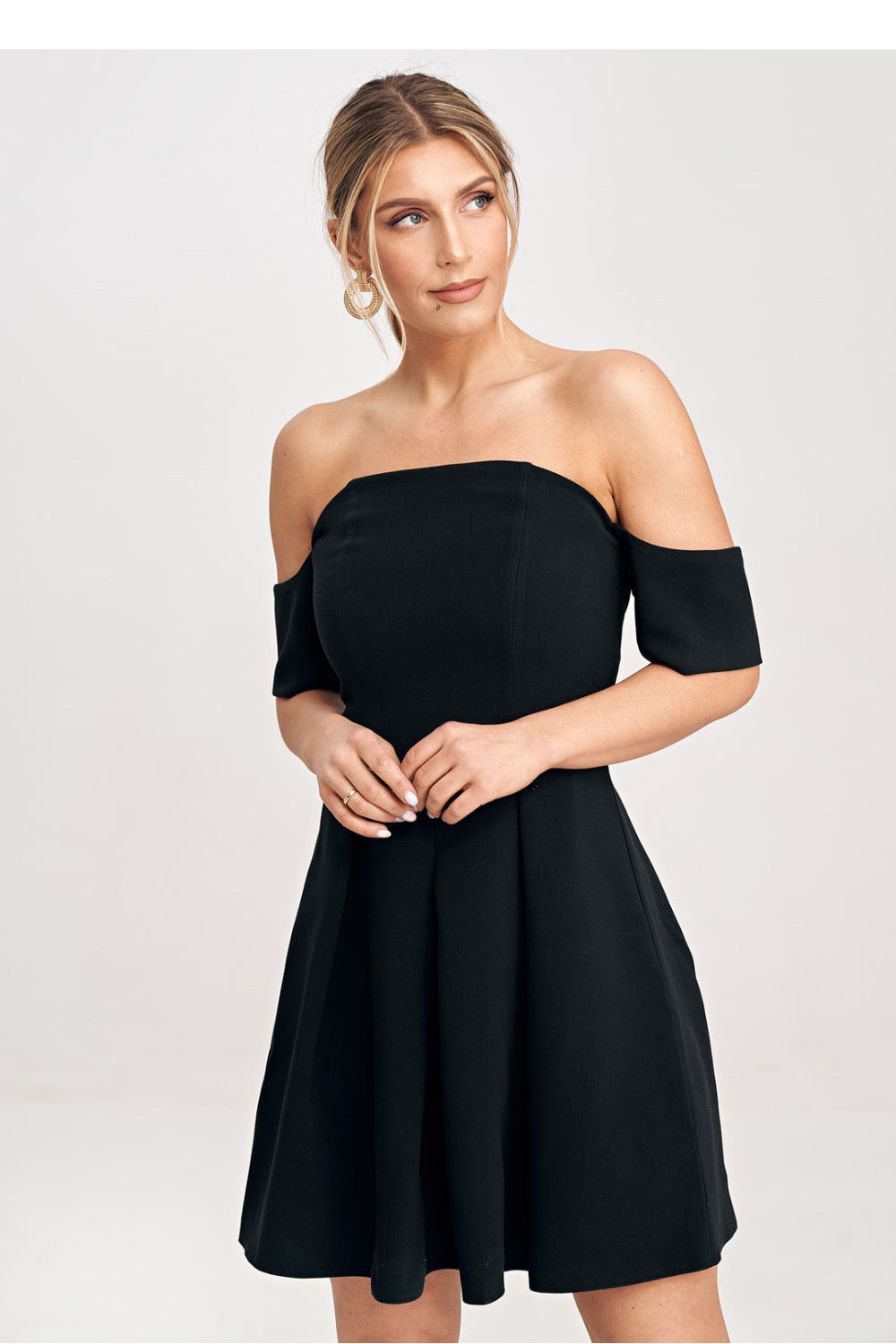 Evening dress M1026 – Figl, Black – Evening Dress – image 3