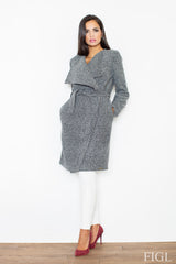 Coat M408 – Figl, Grey – Coat