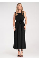 Day Dress M1191 – Figl, Black – Day Dress – image 2