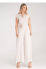 Suit M1190 – Figl, Beige – Jumpsuit