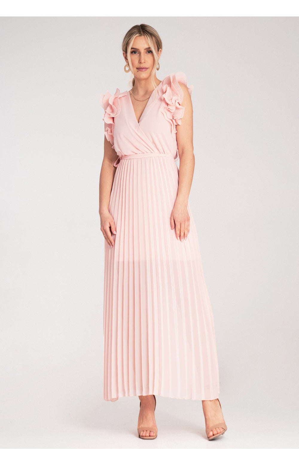 Cocktail dress M1189 – Figl, Pink – Cocktail Dress