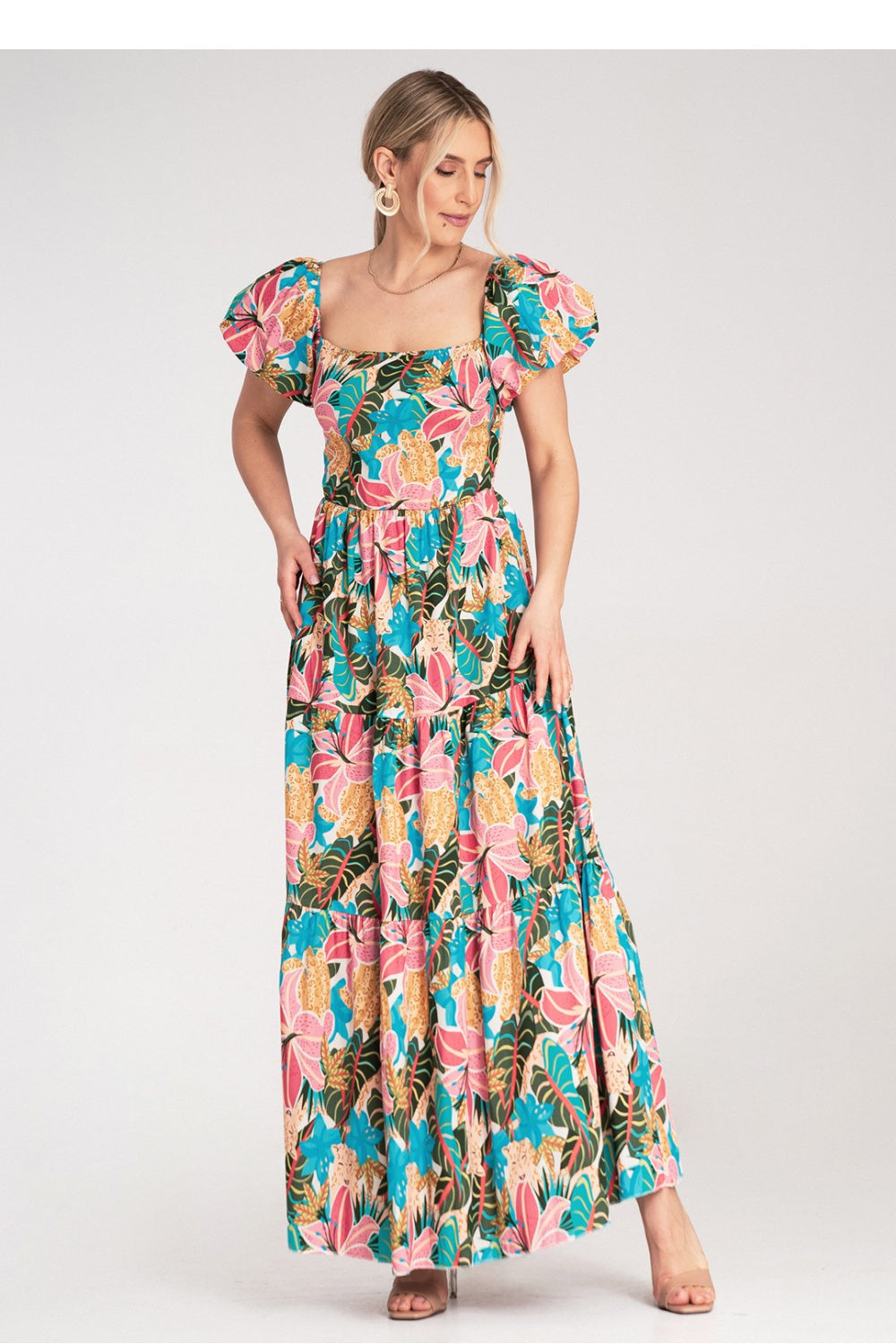 Day Dress M1188 – Figl, Pink – Day Dress