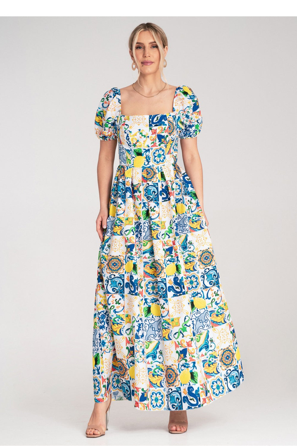 Day Dress M1187 – Figl, Blue – Day Dress