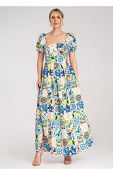 Day Dress M1187 – Figl, Blue – Day Dress