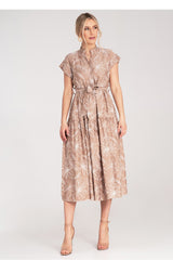 Day Dress M1180 – Figl, Brown – Day Dress