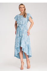 Day Dress M1179 – Figl, Blue – Day Dress – image 2