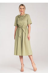 Day Dress M1178 – Figl, Green – Day Dress – image 3